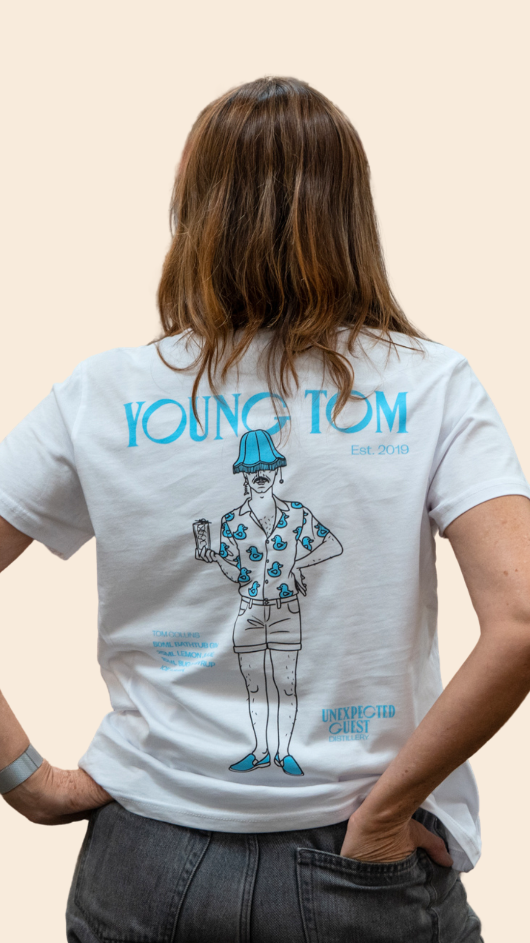 Young Tom Shirt - Unexpected Guest Distillery T-shirt