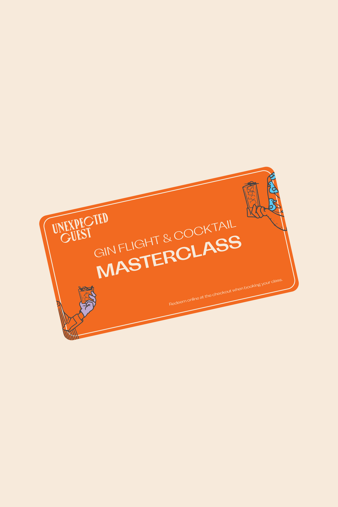 Gin Flight & Cocktail Masterclass Gift Certificate