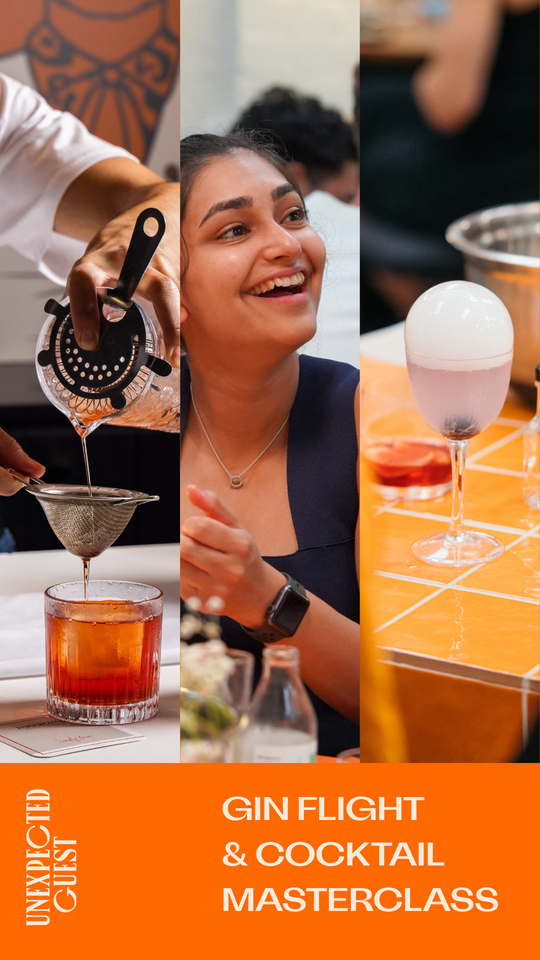 Gin Flight & Cocktail Masterclass SEPTEMBER 13TH